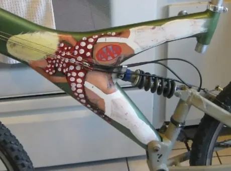 Kreatvna ozdoba bicykla